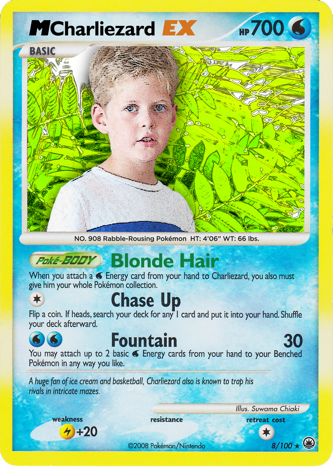 Charlie Pokemon Card